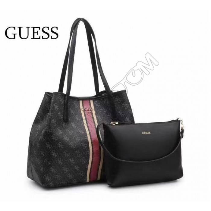Женская сумка шоппер Guess (7542-1) grey