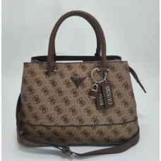  Жіноча зручна сумка Guess (758019) brown