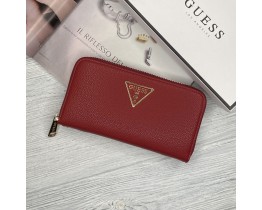  Жіночий брендовий гаманець Guess (7581) червоний