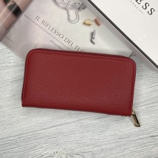  Жіночий брендовий гаманець Guess (7581) червоний