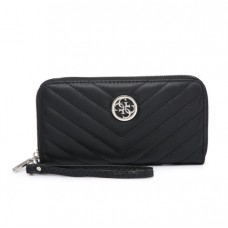  Жіночий брендовий гаманець Guess (7582) чорний