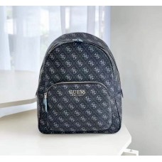  Жіночий брендовий рюкзак Guess (758633) grey