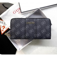  Жіночий гаманець Guess (7589) grey big