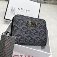 Маленький женский кошелек Guess (7594-1) grey
