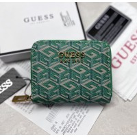 Маленький женский кошелек Guess (7594-1) green