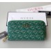 Женский брендовый кошелек (7594) green