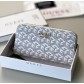 Женский брендовый кошелек (7594) light grey