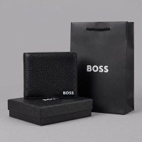  Шкіряний брендовий чоловічий гаманець Boss (7703-1)