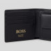 Мужской кожаный кошелек на застежке Boss (7704-1), подарочная упаковка Мужской кожаный кошелек на застежке Boss (7704-1), подарочная упаковка