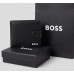 Мужской кожаный кошелек на застежке Boss (7704-1), подарочная упаковка Мужской кожаный кошелек на застежке Boss (7704-1), подарочная упаковка