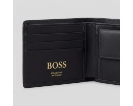 Мужской брендовый кошелек Boss (7704-2), подарочная упаковка