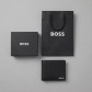 Мужской кожаный брендовый кошелек Boss (7705-1)