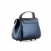 Женская сумочка на плечо Vera Pelle (7715) кожаная синяя