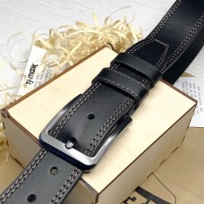 Кожаный мужской ремень Leather Collection (7806) 