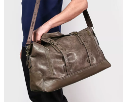 Мужская дорожная сумка на плечо David Jones (9807) taupe