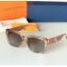 Брендовые солнцезащитные очки (80320) розовые