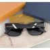 Брендовые солнцезащитные очки (80320) черные