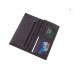 Бумажник мужской (8102) кожаный черный