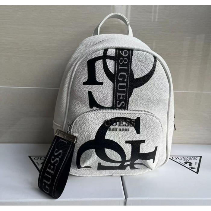 Женский брендовый рюкзак (8119) white