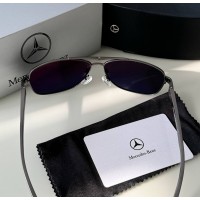 Мужские стильные солнцезащитные очки Mercedes (816) серые