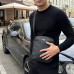 Мужская сумка, борсетка на плечо Lacoste (82423) black Мужская сумка, борсетка на плечо Lacoste (82423) black