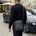Мужская сумка, борсетка на плечо Lacoste (82423) black Мужская сумка, борсетка на плечо Lacoste (82423) black