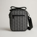  Чоловіча барсетка на плече, сумка Lacoste (82439) black