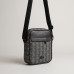  Чоловіча барсетка на плече, сумка Lacoste (82439) black
