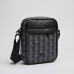 Чоловіча барсетка на плече, сумка Lacoste (82439) black