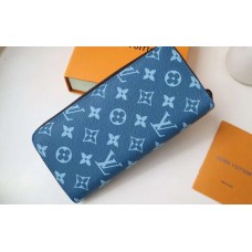  Жіночий гаманець Louis Vuitton (82796) blue Lux