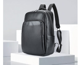 Удобный мужской кожаный рюкзак Leather Collection (8486) 