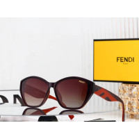  Жіночі сонцезахисні окуляри Fendi (8817) brown