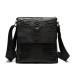 Шкіряна сумка під рептилію Leather Collection (8857) 