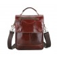 Шкіряна чоловіча сумка через плече Leather Collection (8871) brown