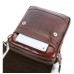 Кожаная мужская сумка через плечо Leather Collection (8871) brown