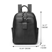 Якісний чоловічий шкіряний рюкзак Leather Collection (9251) 
