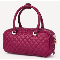 Жіноча сумка бочонок Guess (94105) розовый