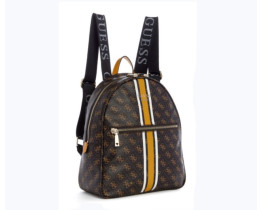  Жіночий брендовий рюкзак Guess (9532) brown