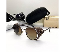 Мужские солнечные очки с поляризацией Polarized (97313) коричневые
