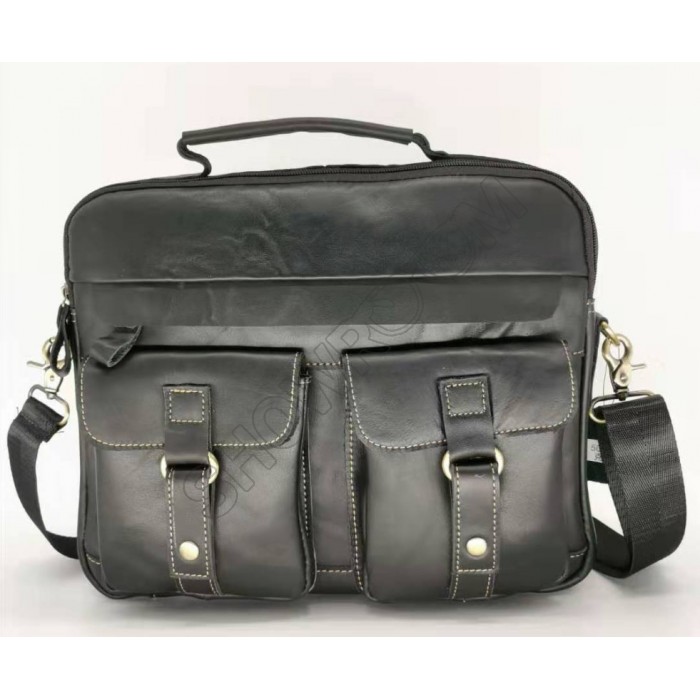 Кожаная мужская сумка Leather Collection (9912) 