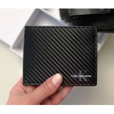 Чоловічий брендовий гаманець Carbon чорний