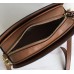 Женская кожаная сумка Mk Carmen brown Lux