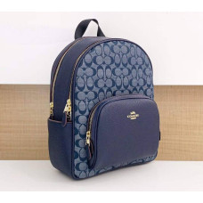 Брендовый женский удобный рюкзак Coach Court (5673) Lux