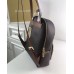 Женский кожаный брендовый рюкзак Michael Kors Erin Brown Lux