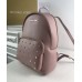 Женский кожаный брендовый рюкзак Michael Kors Erin Pink Lux