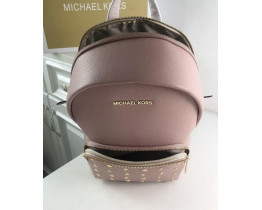 Женский брендовый рюкзак Michael Kors Erin Pink Lux
