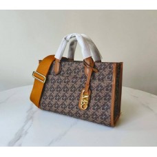 Женская брендовая сумка Mk Gigi brown Lux