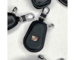 Автомобільна шкіряна ключниця Cadillac