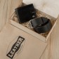 Подарочный набор для мужчин Leather Collection (портмоне и ремень)
