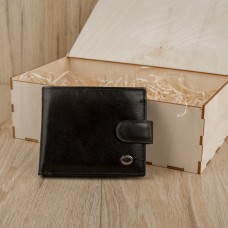 Подарунковий набір для чоловіка Leather Collection (портмоне і ремінь автомат)